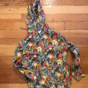 Disneyland Minnie Mouse Luau Zipup